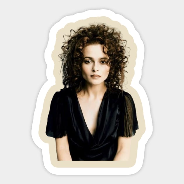 Helena Bonham Carter Sticker by KiddCo